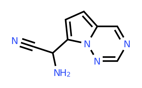 CAS 2090007-47-7 | 2-amino-2-{pyrrolo[2,1-f][1,2,4]triazin-7-yl}acetonitrile