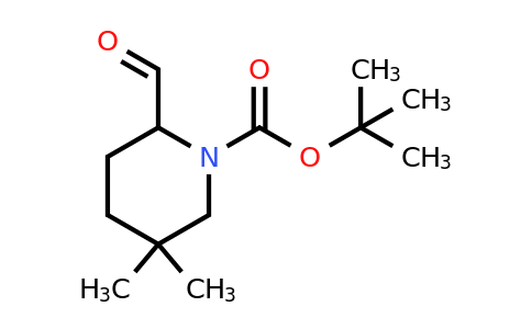 CAS 2090033-32-0 | tert-Butyl 2-formyl-5,5-dimethylpiperidine-1-carboxylate