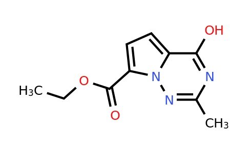 CAS 2090083-22-8 | ethyl 4-hydroxy-2-methylpyrrolo[2,1-f][1,2,4]triazine-7-carboxylate