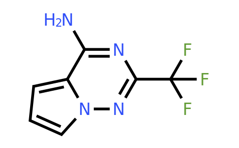 CAS 2090093-36-8 | 2-(trifluoromethyl)pyrrolo[2,1-f][1,2,4]triazin-4-amine