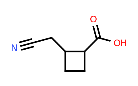 CAS 2090173-54-7 | 2-(cyanomethyl)cyclobutanecarboxylic acid
