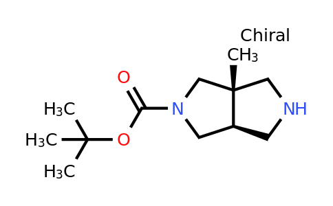CAS 2090176-67-1 | tert-butyl trans-3a-methyl-1,2,3,4,6,6a-hexahydropyrrolo[3,4-c]pyrrole-5-carboxylate