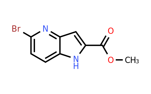 CAS 2090220-67-8 | methyl 5-bromo-1H-pyrrolo[3,2-b]pyridine-2-carboxylate