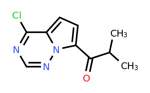 CAS 2090237-43-5 | 1-{4-chloropyrrolo[2,1-f][1,2,4]triazin-7-yl}-2-methylpropan-1-one