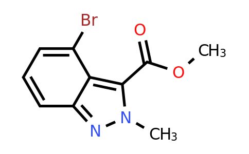 CAS 2090253-59-9 | methyl 4-bromo-2-methyl-2H-indazole-3-carboxylate
