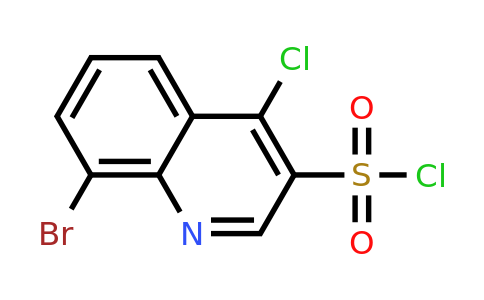 CAS 2090269-77-3 | 8-bromo-4-chloroquinoline-3-sulfonyl chloride
