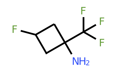 CAS 2090302-22-8 | 3-fluoro-1-(trifluoromethyl)cyclobutanamine