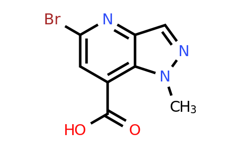 CAS 2090302-28-4 | 5-bromo-1-methyl-1H-pyrazolo[4,3-b]pyridine-7-carboxylic acid