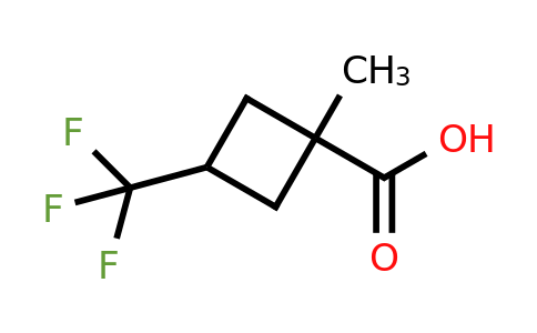 CAS 2090434-02-7 | 1-methyl-3-(trifluoromethyl)cyclobutane-1-carboxylic acid