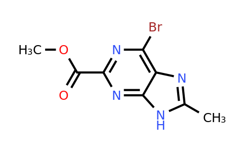 CAS 2090462-88-5 | methyl 6-bromo-8-methyl-9H-purine-2-carboxylate