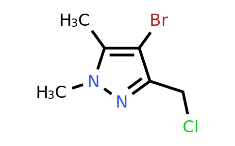 CAS 2090477-79-3 | 4-Bromo-3-(chloromethyl)-1,5-dimethyl-1H-pyrazole