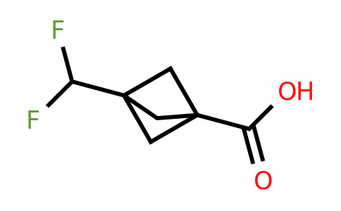 CAS 2090481-18-6 | 3-(difluoromethyl)bicyclo[1.1.1]pentane-1-carboxylic acid