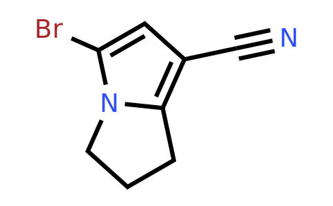 CAS 2090506-93-5 | 5-bromo-2,3-dihydro-1H-pyrrolizine-7-carbonitrile