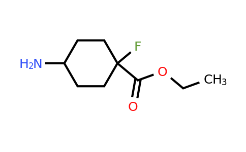 CAS 2090509-12-7 | ethyl 4-amino-1-fluoro-cyclohexanecarboxylate