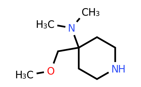 CAS 2090659-77-9 | 4-(methoxymethyl)-N,N-dimethyl-piperidin-4-amine