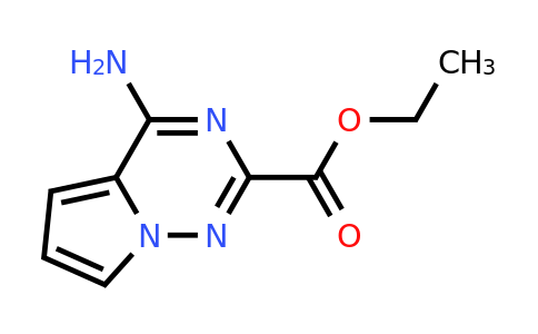 CAS 2090669-93-3 | ethyl 4-aminopyrrolo[2,1-f][1,2,4]triazine-2-carboxylate