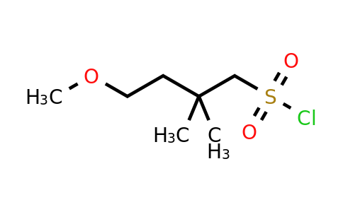 CAS 2090680-50-3 | 4-methoxy-2,2-dimethylbutane-1-sulfonyl chloride