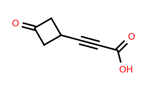 CAS 2090692-68-3 | 3-(3-Oxocyclobutyl)prop-2-ynoic acid