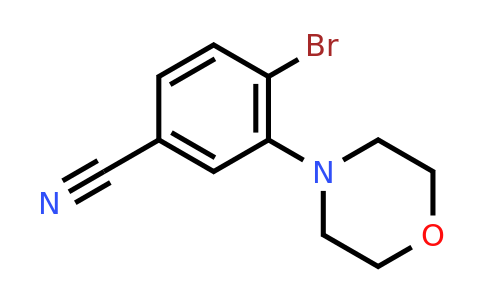 CAS 2090718-87-7 | 4-bromo-3-morpholino-benzonitrile