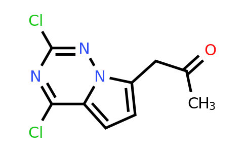 CAS 2090837-31-1 | 1-{2,4-dichloropyrrolo[2,1-f][1,2,4]triazin-7-yl}propan-2-one