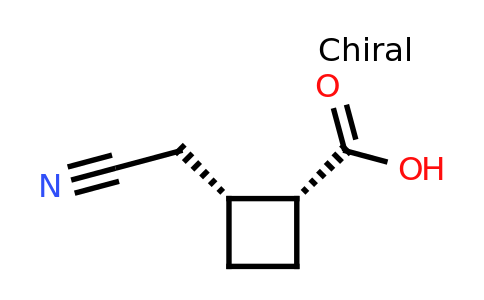 CAS 2090860-55-0 | cis-2-(cyanomethyl)cyclobutanecarboxylic acid