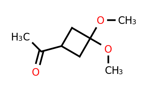 CAS 2090880-14-9 | 1-(3,3-dimethoxycyclobutyl)ethan-1-one