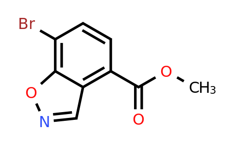 CAS 2090909-62-7 | methyl 7-bromo-1,2-benzoxazole-4-carboxylate