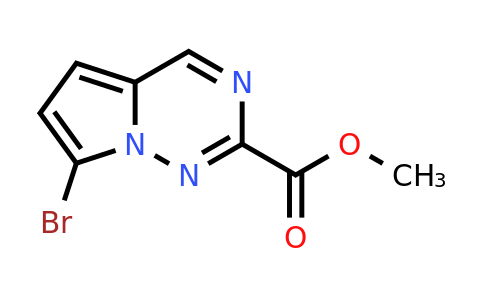CAS 2090940-99-9 | methyl 7-bromopyrrolo[2,1-f][1,2,4]triazine-2-carboxylate