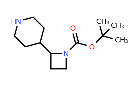 CAS 2090980-06-4 | tert-butyl 2-(4-piperidyl)azetidine-1-carboxylate