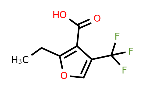 CAS 2090983-17-6 | 2-Ethyl-4-(trifluoromethyl)furan-3-carboxylic acid