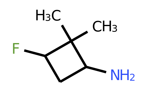 CAS 2091018-82-3 | 3-fluoro-2,2-dimethylcyclobutan-1-amine