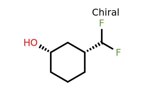 CAS 2091030-69-0 | cis-3-(difluoromethyl)cyclohexanol
