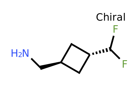 CAS 2091056-99-2 | trans-[3-(difluoromethyl)cyclobutyl]methanamine
