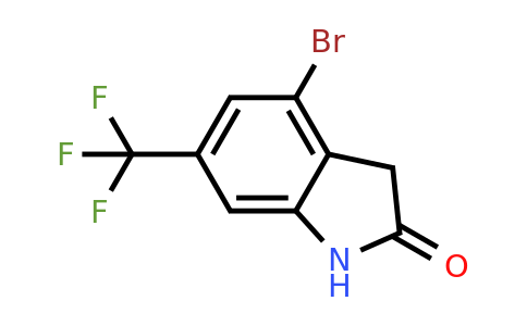 CAS 2091064-29-6 | 4-bromo-6-(trifluoromethyl)indolin-2-one