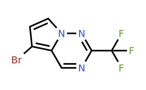 CAS 2091139-56-7 | 5-bromo-2-(trifluoromethyl)pyrrolo[2,1-f][1,2,4]triazine