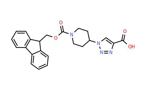 CAS 2091154-19-5 | 1-(1-{[(9H-fluoren-9-yl)methoxy]carbonyl}piperidin-4-yl)-1H-1,2,3-triazole-4-carboxylic acid