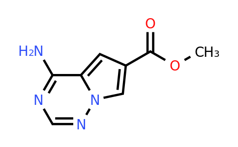 CAS 2091172-57-3 | methyl 4-aminopyrrolo[2,1-f][1,2,4]triazine-6-carboxylate
