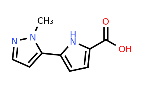 CAS 2091196-68-6 | 5-(1-Methyl-1H-pyrazol-5-yl)-1H-pyrrole-2-carboxylic acid