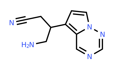 CAS 2091199-64-1 | 4-amino-3-{pyrrolo[2,1-f][1,2,4]triazin-5-yl}butanenitrile