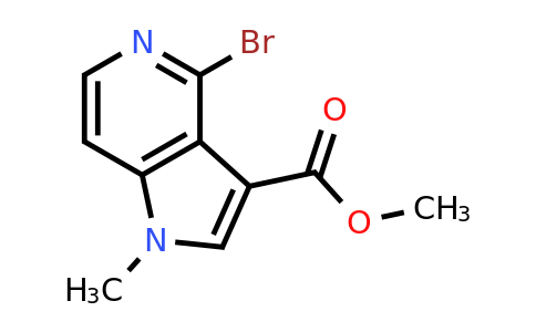CAS 2091244-19-6 | methyl 4-bromo-1-methyl-pyrrolo[3,2-c]pyridine-3-carboxylate