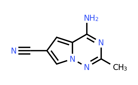 CAS 2091248-24-5 | 4-amino-2-methylpyrrolo[2,1-f][1,2,4]triazine-6-carbonitrile