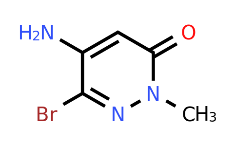 CAS 2091250-68-7 | 5-Amino-6-bromo-2-methyl-2H-pyridazin-3-one
