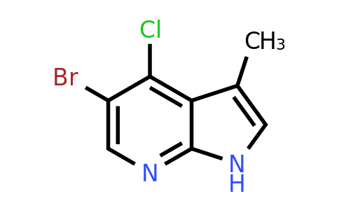 CAS 2091270-35-6 | 5-bromo-4-chloro-3-methyl-1H-pyrrolo[2,3-b]pyridine