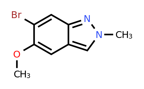 CAS 2091271-91-7 | 6-bromo-5-methoxy-2-methyl-2H-indazole