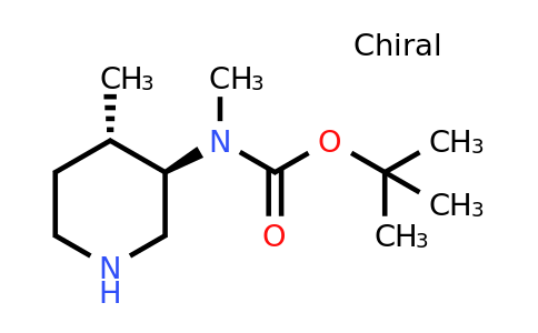 CAS 2091278-44-1 | tert-butyl N-methyl-N-[trans-4-methyl-3-piperidyl]carbamate