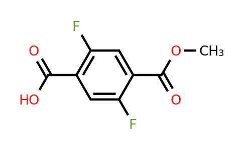 CAS 2091316-47-9 | 2,5-Difluoro-4-(methoxycarbonyl)benzoic acid