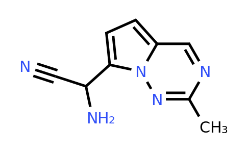 CAS 2091375-76-5 | 2-amino-2-{2-methylpyrrolo[2,1-f][1,2,4]triazin-7-yl}acetonitrile