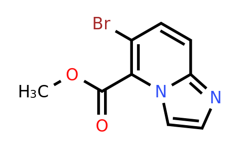 CAS 2091427-06-2 | methyl 6-bromoimidazo[1,2-a]pyridine-5-carboxylate