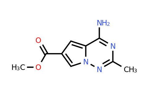 CAS 2091431-78-4 | methyl 4-amino-2-methylpyrrolo[2,1-f][1,2,4]triazine-6-carboxylate