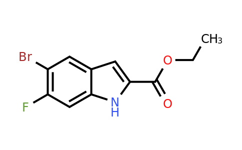 CAS 2091501-60-7 | ethyl 5-bromo-6-fluoro-1H-indole-2-carboxylate